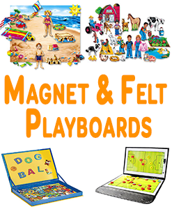 Magnet And Felt Playboards
