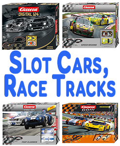 Slot Cars, Race Tracks And Accessories