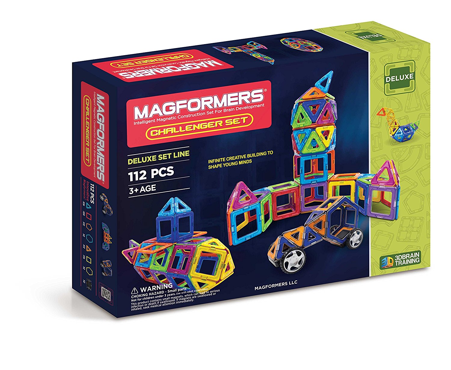 Magformers Challenger Set (112-pieces)