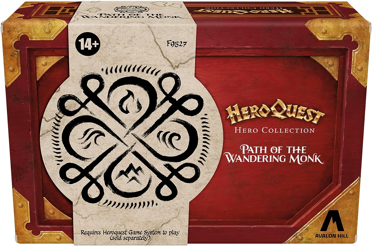 Hasbro Gaming HeroQuest Hero Collection Path of The Wandering Monk Figures | Includes 2 Detailed Miniatures | Requires HeroQuest Game System to Play | Ages 14 and Up