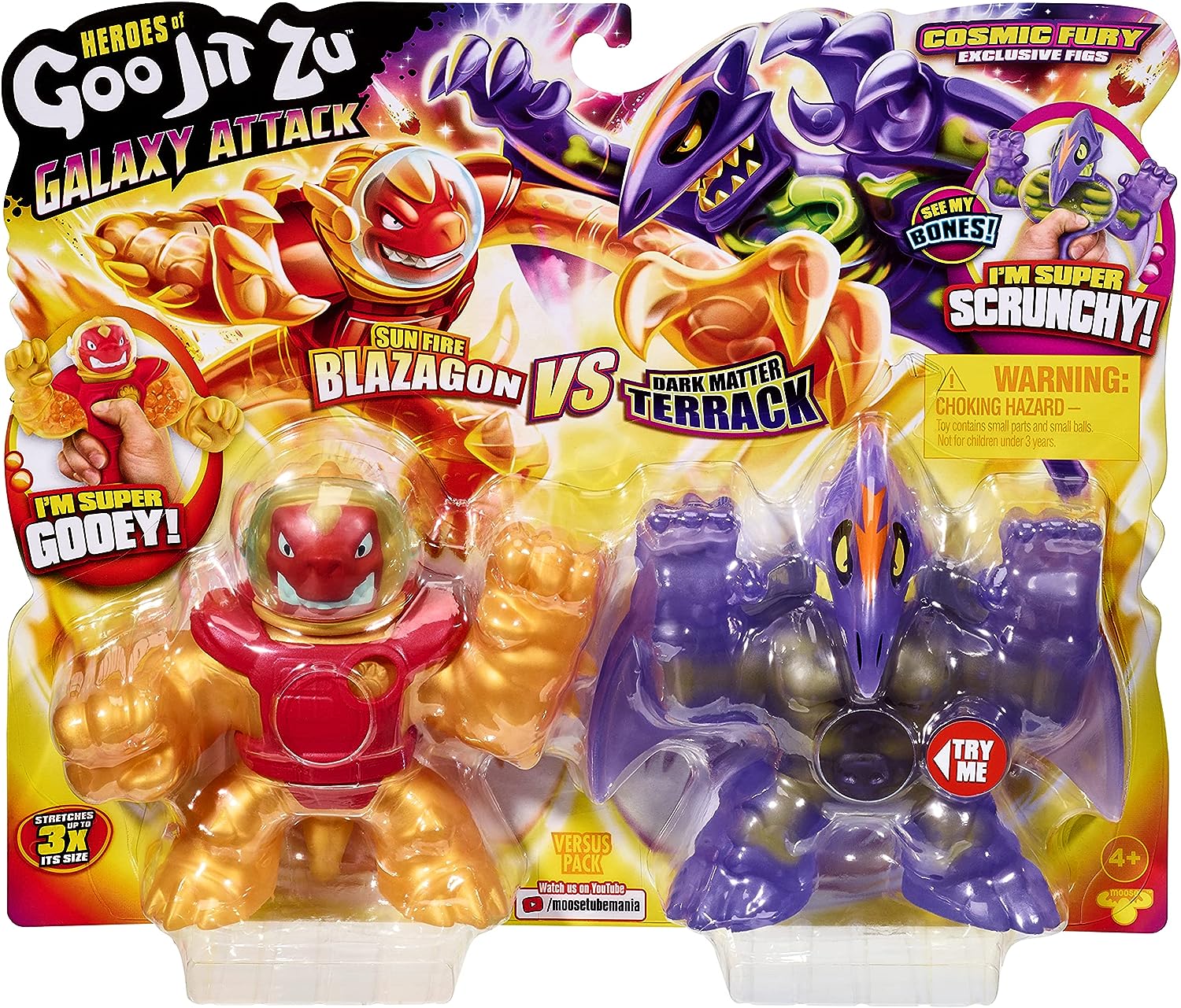 Heroes of Goo Jit Zu Galaxy Attack S5 Versus PK, Multicolor (41169)